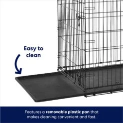 Frisco Heavy Duty Fold & Carry Single Door Collapsible Wire Dog Crate -Optimal Pet Shop 109783 PT3. AC SS1800 V1667229294