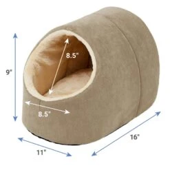 Frisco Cave Covered Cat & Dog Bed -Optimal Pet Shop 113300 PT3. AC SS1800 V1627581159