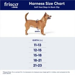 Frisco Small Breed Soft Vest Step In Back Clip Dog Harness -Optimal Pet Shop 139821 PT2. AC SS1800 V1673964206