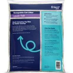 Frisco Lavender Fields Scented Clumping Clay Cat Litter, 40-lb Bag -Optimal Pet Shop 142651 PT2. AC SS1800 V1657655544