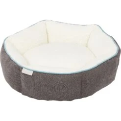Frisco Sherpa Hexagon Bolster Cat & Dog Bed -Optimal Pet Shop 144813 PT2. AC SS1800 V1566404009