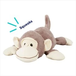 Frisco Monkey Plush Squeaky Dog Toy -Optimal Pet Shop 147043 PT2. AC SS1800 V1686580081