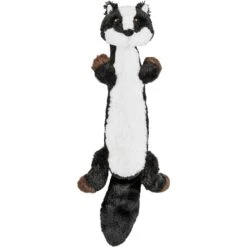 Frisco Skunk Skinny Plush Squeaky Dog Toy