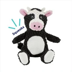 Frisco Cow Textured Plush Squeaky Dog Toy 10 Frisco Cow Textured Plush Squeaky Dog Toy -Optimal Pet Shop 147059 PT2. AC SS1800 V1691776574