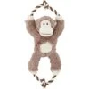 Frisco Monkey Plush With Rope Squeaky Dog Toy -Optimal Pet Shop 147067 Main. AC SS1800 V1539286337