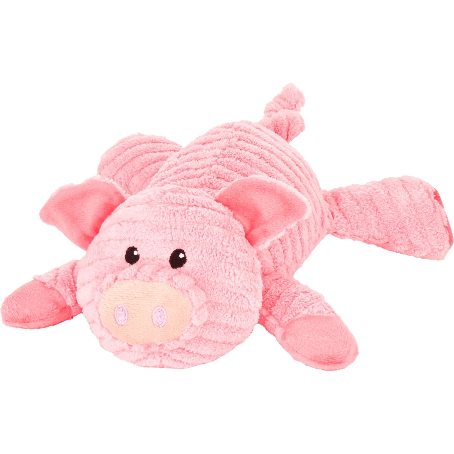 Frisco Corduroy Plush Squeaking Pig Dog Toy 3 Frisco Corduroy Plush Squeaking Pig Dog Toy