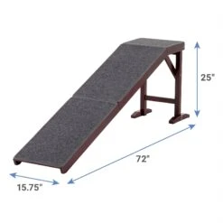 Frisco Deluxe Wooden Carpeted Cat & Dog Ramp -Optimal Pet Shop 156784 PT1. AC SS1800 V1614094338