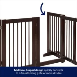 Frisco Deluxe Configurable 4-Panel Wood Dog Gate -Optimal Pet Shop 156793 PT3. AC SS1800 V1666119014