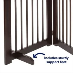 Frisco Deluxe Configurable 4-Panel Wood Dog Gate -Optimal Pet Shop 156793 PT6. AC SS1800 V1666119641