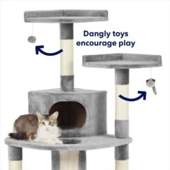 Frisco 48-in Faux Fur Cat Tree & Condo -Optimal Pet Shop 163748 PT2. AC SS1800 V1667227026