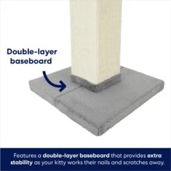 Frisco 33.5-in Sisal Cat Scratching Post -Optimal Pet Shop 163749 PT3. AC SS1800 V1667226990