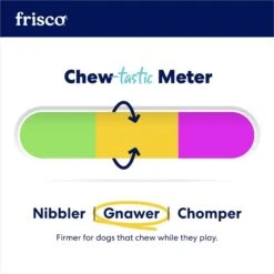 Frisco Flying Saucer Rubber Treat Dispenser Dog Toy -Optimal Pet Shop 164757 PT4. AC SS1800 V1686579686