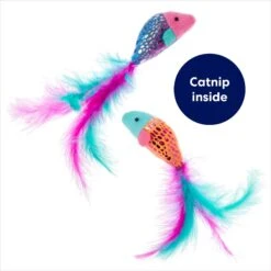 Frisco Sparkle Fish Plush Cat Toy With Catnip -Optimal Pet Shop 166361 PT2. AC SS1800 V1686579217