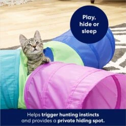 Frisco Foldable Play Tri-Tunnel Cat Toy 11 Frisco Foldable Play Tri-Tunnel Cat Toy -Optimal Pet Shop 166382 PT2. AC SS1800 V1682976333