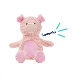Frisco Pig Textured Plush Squeaky Dog Toy 10 Frisco Pig Textured Plush Squeaky Dog Toy -Optimal Pet Shop 174695 PT2. AC SS1800 V1695671000