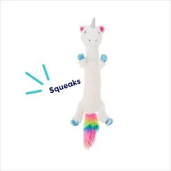 Frisco Unicorn Skinny Plush Squeaky Dog Toy 10 Frisco Unicorn Skinny Plush Squeaky Dog Toy -Optimal Pet Shop 174713 PT2. AC SS1800 V1695670691