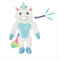 Frisco Unicorn Muscle Plush Squeaky Dog Toy -Optimal Pet Shop 174717 PT2. AC SS1800 V1695748897