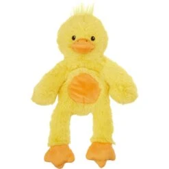 Frisco Duck Plush With Inside Rope Squeaky Dog Toy