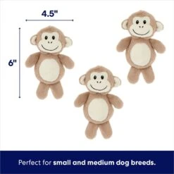Frisco Monkeys In Tree Hide & Seek Puzzle Plush Squeaky Dog Toy -Optimal Pet Shop 174759 PT2. AC SS1800 V1698345476