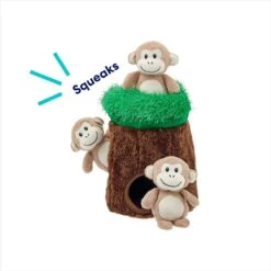 Frisco Monkeys In Tree Hide & Seek Puzzle Plush Squeaky Dog Toy -Optimal Pet Shop 174759 PT3. AC SS1800 V1698345474