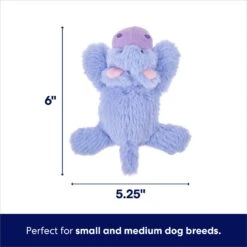 Frisco Hippo Plush Squeaky Dog Toy -Optimal Pet Shop 175407 PT1. AC SS1800 V1695748414