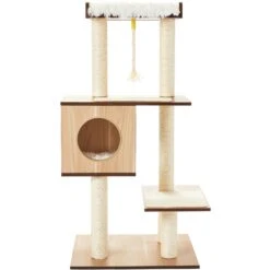 Frisco 47.5-in Modern Cat Tree & Condo -Optimal Pet Shop 177904 PT3. AC SS1800 V1584452582