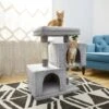 Frisco 33-in Faux Fur Cat Tree & Condo -Optimal Pet Shop 180389 MAIN. AC SS1800 V1584451115