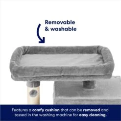 Frisco 33-in Faux Fur Cat Tree & Condo -Optimal Pet Shop 180389 PT3. AC SS1800 V1667227151