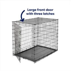 Frisco Heavy Duty Single Door Wire Dog Crate -Optimal Pet Shop 210677 PT3. AC SS1800 V1667229022