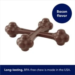 Frisco Bacon Flavor Tough Nylon Dog Chew Toy -Optimal Pet Shop 213430 PT2. AC SS1800 V1691783910