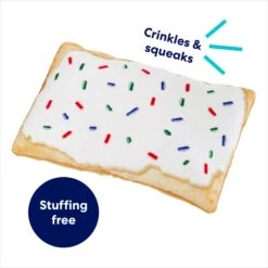 Frisco Frosted Pastry Stuffing-Free Flat Plush Squeaky Dog Toy -Optimal Pet Shop 213812 PT2. AC SS1800 V1686580151