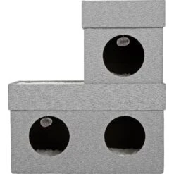 Frisco Double Cube Stackable And Collapsible Cat Condo -Optimal Pet Shop 214369 PT6. AC SS1800 V1589908944