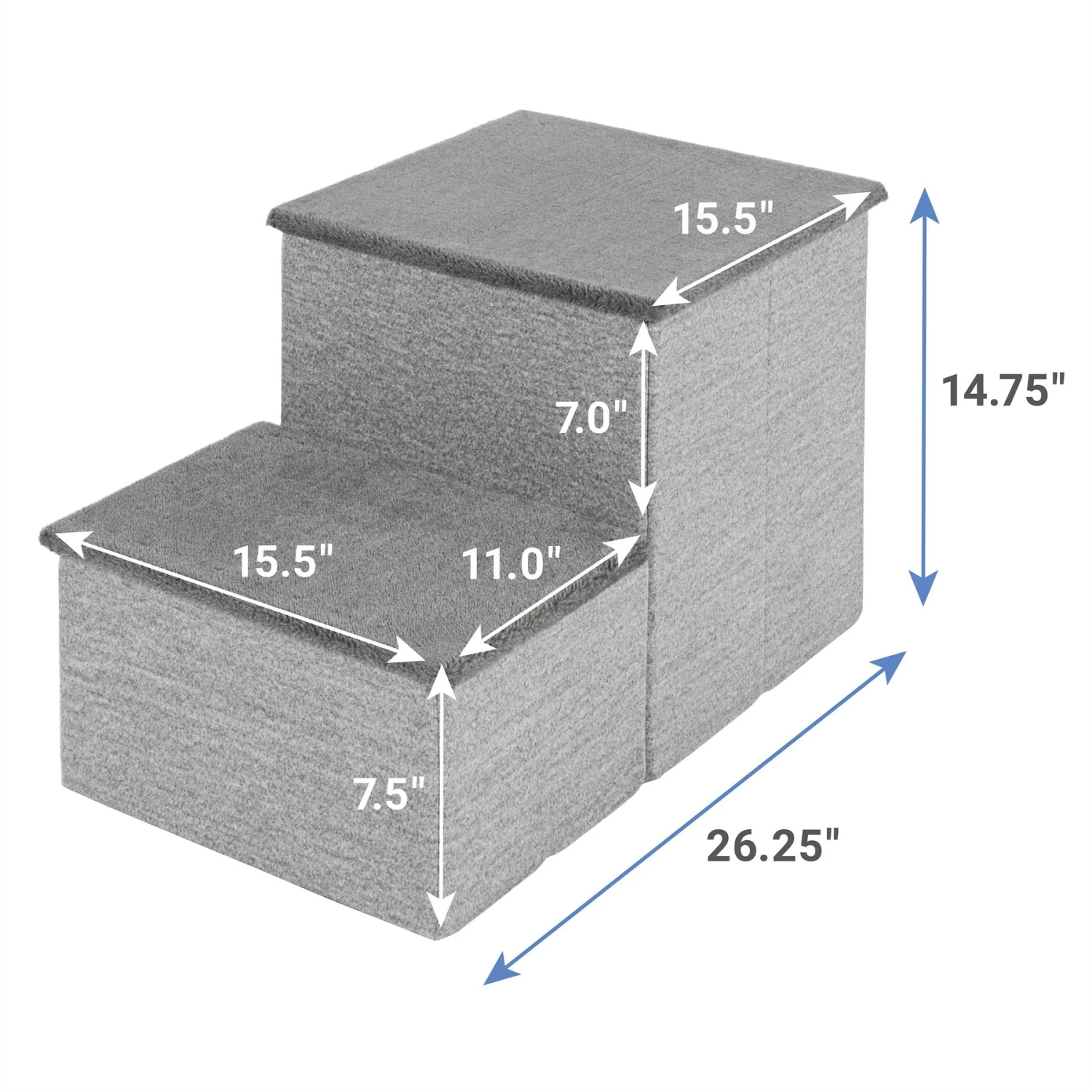 Frisco Collapsible Cat & Dog Stairs & Storage 4 Frisco Collapsible Cat & Dog Stairs & Storage - Image 2