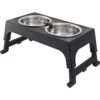 Frisco Stainless Steel Bowls With Adjustable Elevated Holder -Optimal Pet Shop 216015 MAIN. AC SS1800 V1591020379