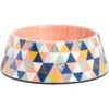 Frisco Colorful Geometric Melamine Bowl -Optimal Pet Shop 216054 MAIN. AC SS1800 V1591020748