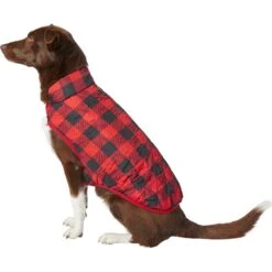 Frisco Quilted Water-Resistant Reversible Insulated Dog & Cat Jacket -Optimal Pet Shop 223922 PT2. AC SS1800 V1599486113