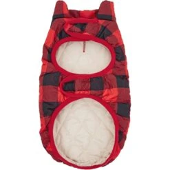 Frisco Quilted Water-Resistant Reversible Insulated Dog & Cat Jacket -Optimal Pet Shop 223922 PT3. AC SS1800 V1599486081