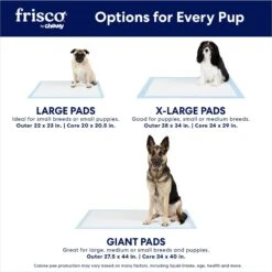 Frisco Extra Large Non-Skid Ultra Premium Dog Training & Potty Pads -Optimal Pet Shop 227451 PT3. AC SS1800 V1674671034