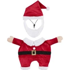 Frisco Front Walking Santa Dog & Cat Costume, 1 Count -Optimal Pet Shop 228785 PT4. AC SS1800 V1600708691