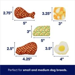 Frisco Microwave Dinner Interactive Plush Squeaky Dog Toy -Optimal Pet Shop 230343 PT2. AC SS1800 V1695748358