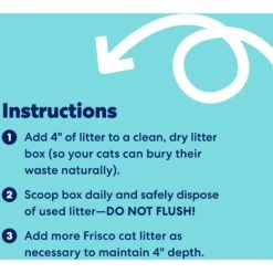 Frisco Lightweight Unscented Clumping Cat Litter -Optimal Pet Shop 230716 PT5. AC SS1800 V1657656284