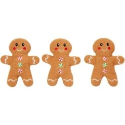 Frisco Holiday Milk & Gingerbread Cookies Hide & Seek Puzzle Plush Squeaky Dog Toy -Optimal Pet Shop 233262 PT4. AC SS1800 V1601014290