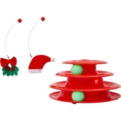 Frisco Holiday Santa Hat & Mistletoe Cat Tracks Cat Toy 10 Frisco Holiday Santa Hat & Mistletoe Cat Tracks Cat Toy -Optimal Pet Shop 233317 PT3. AC SS1800 V1600707983