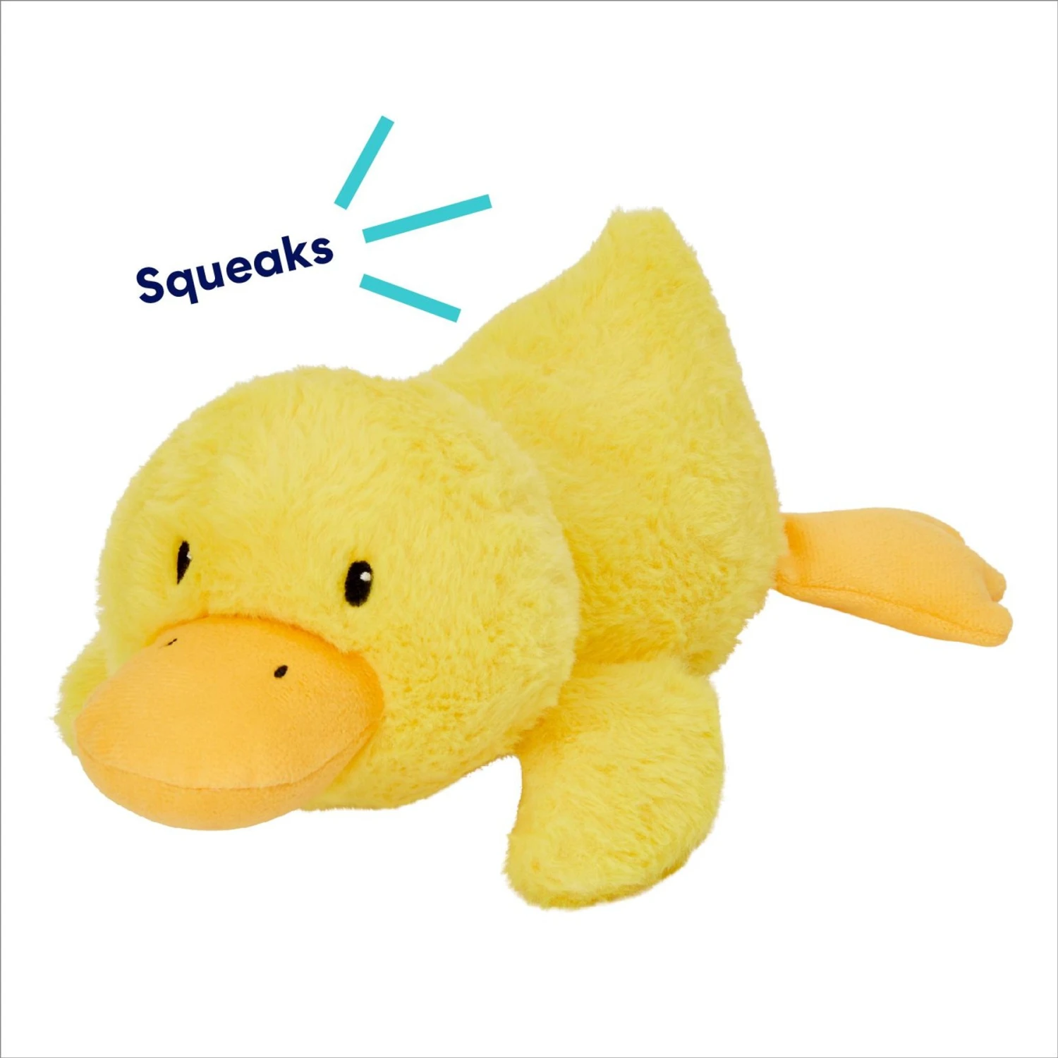 Frisco Duck Plush Squeaky Dog Toy 5 Frisco Duck Plush Squeaky Dog Toy - Image 3
