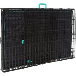 Frisco Heavy Duty Enhanced Lock Double Door Fold & Carry Wire Dog Crate & Mat Kit -Optimal Pet Shop 233736 PT7. AC SS1800 V1671718799