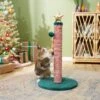 Frisco Holiday 29.5-in Candy Cane Sisal Cat Scratching Post With Toy -Optimal Pet Shop 236565 MAIN. AC SS1800 V1601330186