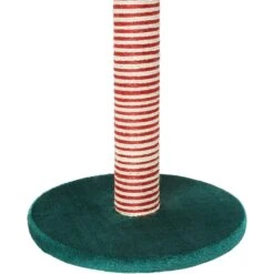 Frisco Holiday 29.5-in Candy Cane Sisal Cat Scratching Post With Toy -Optimal Pet Shop 236565 PT5. AC SS1800 V1601330796