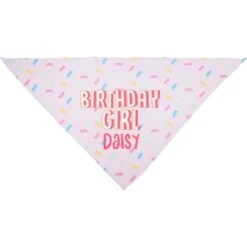 Frisco Birthday Girl Personalized Dog & Cat Bandana -Optimal Pet Shop 238333 PT3. AC SS1800 V1618509734