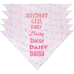 Frisco Birthday Girl Personalized Dog & Cat Bandana -Optimal Pet Shop 238333 PT4. AC SS1800 V1618507367