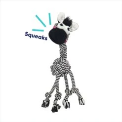 Frisco Zebra Rope Squeaky Dog Toy 9 Frisco Zebra Rope Squeaky Dog Toy -Optimal Pet Shop 242163 PT2. AC SS1800 V1691785246